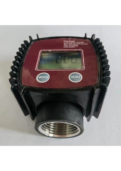 Türbin Yağı Yakıt Akış Ölçer K25 Su Akış Ölçer LCD Akış Ölçer Boru Hattı Sıvı Akış Ölçer Sensörleri 2.3-3.3VA Mavi (Yurt Dışından)