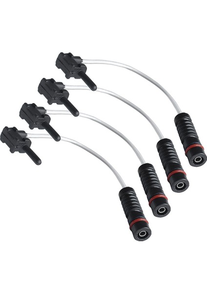 4 Adet 1405401217 Fren Balatası Aşınma Sensörü Kiti, Mercedes-Benz Için Ön Arka Fren Balatası Aşınma Sensörü W140, W107, W124, W129 (Yurt Dışından)