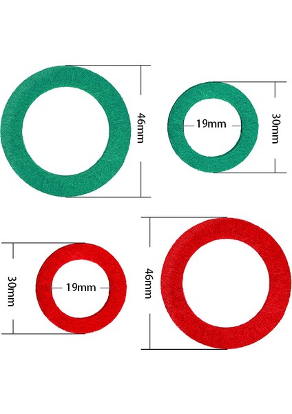 12 Parça Akü Terminali Korozyon Önleyici Yıkayıcılar Fiber Akü Terminali Koruyucu, 6 Kırmızı ve 6 Yeşil (Yurt Dışından) modelleri