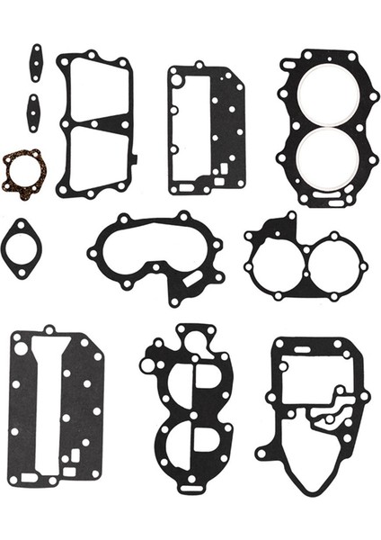 Johnson/evinrude 25/35HP 2cyl X-Ref Için Conta Takımı Güç Kafası 433941 18-4307 (Yurt Dışından)