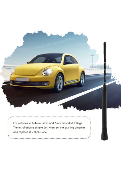 Araba Radlo Evrensel Esnek Anti Gürültü Arı Sokması Hava Hava Arial Anteni (Yurt Dışından) fiyatları