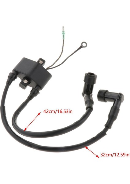 2 Adet Dıştan Takma Tekne Motoru Ateşleme Bobini Parçaları 3G2-06040-4 803706A1 3G2-06040 3G2060404 Tohatsu 9.9 15 18HP Için (Yurt Dışından)