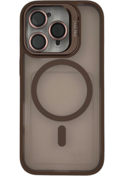 Apple iPhone 16 Pro Max Uyumlu Armor Magsafe Arka Koruma Kılıf