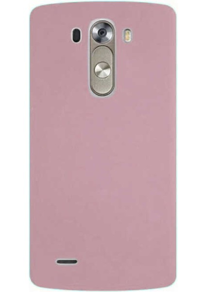 Lg G3 Kılıf Ardx Premier Silikon Kapak-Rose Gold