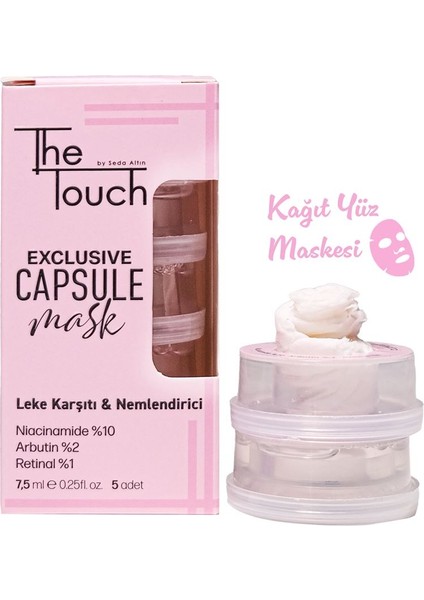Leke Önleyici ve Nemlendirici Exclusive Kapsül Mask 5 Adet
