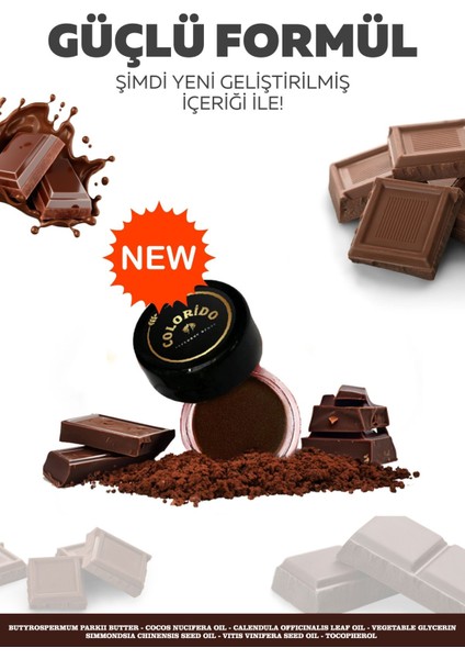 Colorido Bálsamo Marron Nemlendirici Antioksidan Işıltı Veren E-Vitaminli Krem Balm (Ruj,far,allık) fiyatları