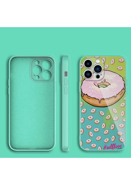 Apple iPhone 13 Pro Max Kılıf Kamera Korumalı Desenli Sert Silikon Ardx Epoksi Kapak-No9