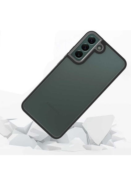 Samsung Galaxy S22 Plus Kılıf Ardx Flora Kapak-Kırmızı