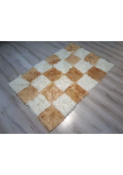 Yamalı Home Style Peluş Post Halı 120X180 cm
