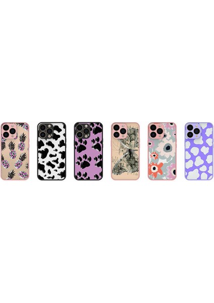 Apple iPhone 13 Pro Max Kılıf Desenli Kamera Korumalı Parlak Ardx Nora Kapak-No1