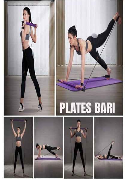 Pilates Bar-Evde,ofiste,sokakta,deniz Kenarında,portatif Sökülüp Takılabilen-Kol-Karın-Sırt Kasları modelleri