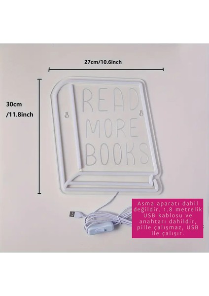 Genel Read More Books · Daha Çok Kitap Oku · USB LED Dekoratif Işık modelleri