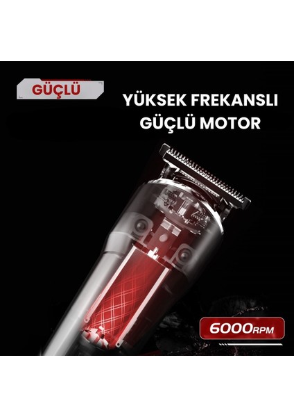 Beardo Çok Fonksiyonlu Tüm Vücut Için Uygun Şarjlı Saç ve Tıraş Makinesi