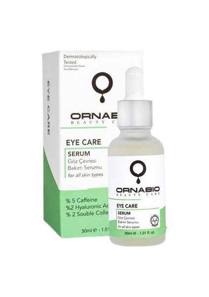 Göz Altı Bakım Serumu (Cafeine-Hyaluronicacid)30 ml