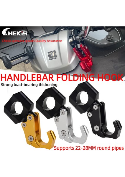 Motosiklet Poşet Askı Kancası (Mavi) Metal Parça fiyatları