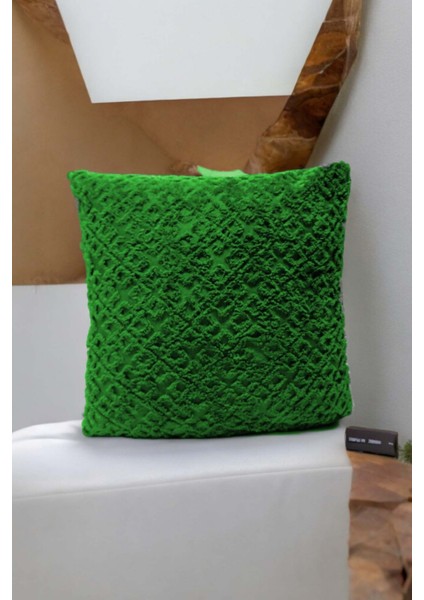 Bohem 4'lü Dekoratif Yastık Kılıfı Kırlent Kılıfı 43 x 43 cm Yeşil Otantik Desen fırsatları