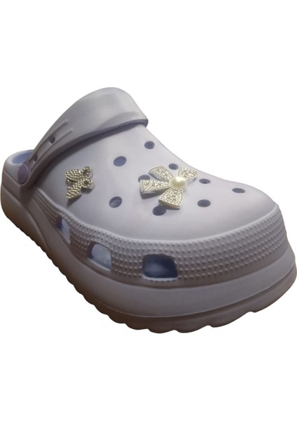 E428 Mor Çocuk Plaj Terlik Sandalet