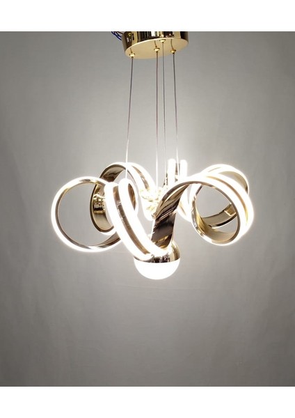 2 Şerit LED Modern Avize