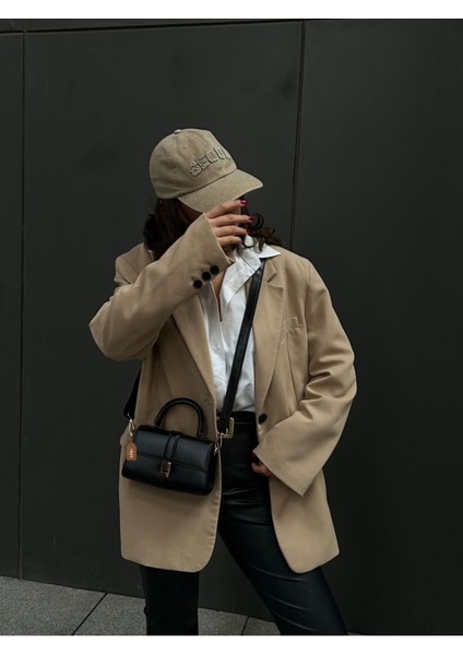 Paula Model Siyah Kadın El Ve Omuz Çantası
