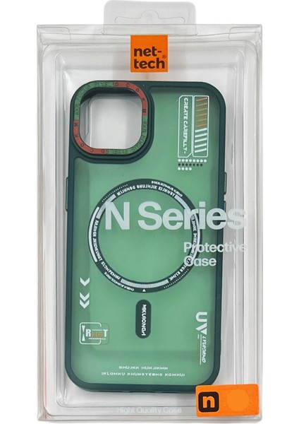 Apple iPhone 13 Uyumlu Dynamic Magsafe Arka Koruma Kılıf