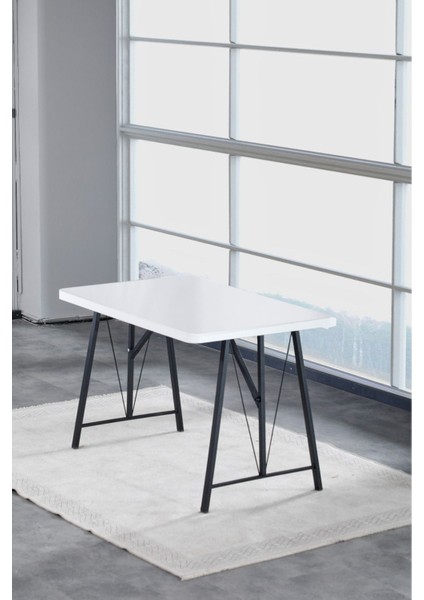 Melody 70 x 110 cm Mutfak Masası, Yemek Masası - Beyaz