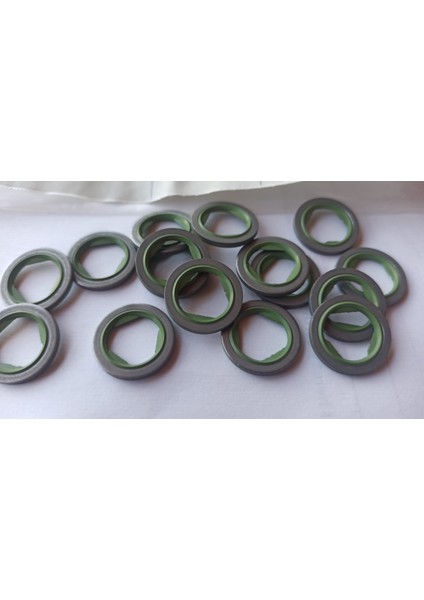 Kauçuk Bağlantılı Rondela R24 Orijinal Volvo Penta Marine 993685 Conta Oem 16 Adet Takım Gasket