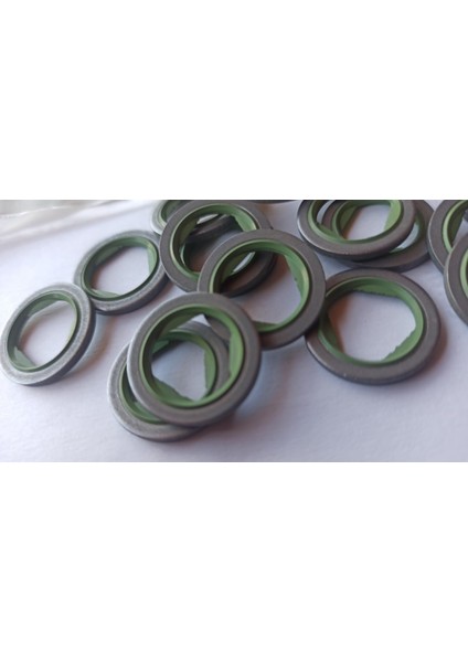Kauçuk Bağlantılı Rondela R24 Orijinal Volvo Penta Marine 993685 Conta Oem 16 Adet Takım Gasket fırsatları