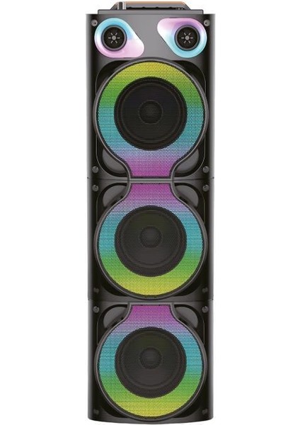 10W 6000 Mah Ledli Taşınabilir Bluetooth Hoparlör BTS-340