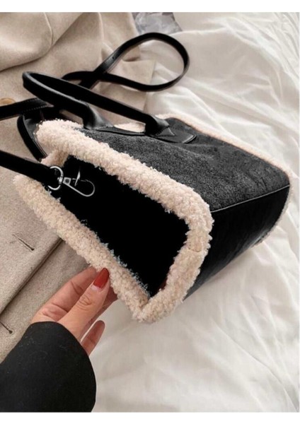 Std Siyah Nubuk Askılı Omuz Çantası Klasik fiyatları