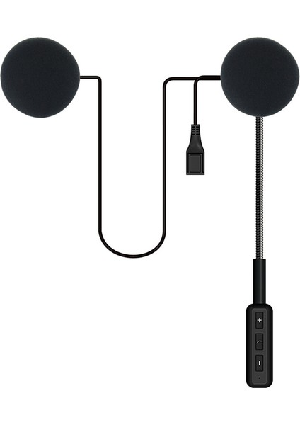 Motosiklet Bt Kask Kulaklığı El Serbest Müzik Kontrolü (Yurt Dışından)