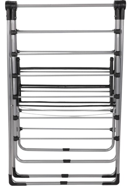 Kalın Borulu Hard Profil Ekstra Sağlam Büyük Boy Askılık Çamaşır Kurutmalık Silver Plus Gri indirimleri