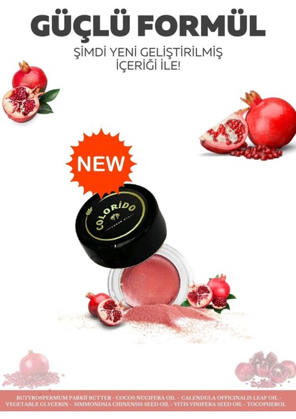 Colorido Bálsamo Oro Rosado Nemlendirici Antioksidan Işıltı Veren E-Vitamin Krem Balm(Ruj,far,allık) fiyatları