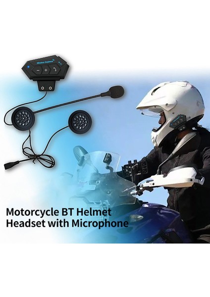 Bt-12 Motosiklet Bt Kafatası Telefon Araması ve Müzik Için Siyah (Yurt Dışından) fırsatları