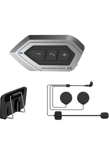 Motosiklet Kask Kulaklığı Bt 5.0 Hızlı Eşleşen IPX67 Su Geçirmez (Yurt Dışından)