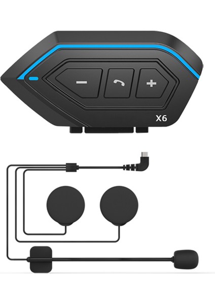 Motosiklet Kaskı Bt 5.0 Kulaklığı IP67 Su Geçirmez Gürültü Azaltma (Yurt Dışından)