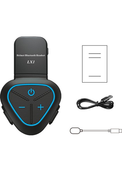 Motosiklet Kaskı Kulaklığı Bt5.0 Gürültü Azaltma Elsiz Arama (Yurt Dışından)