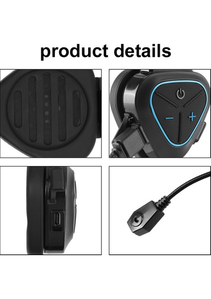 Motosiklet Kaskı Bluetooth 5.0 Gürültü Azaltma Elsiz Arama (Yurt Dışından) modelleri