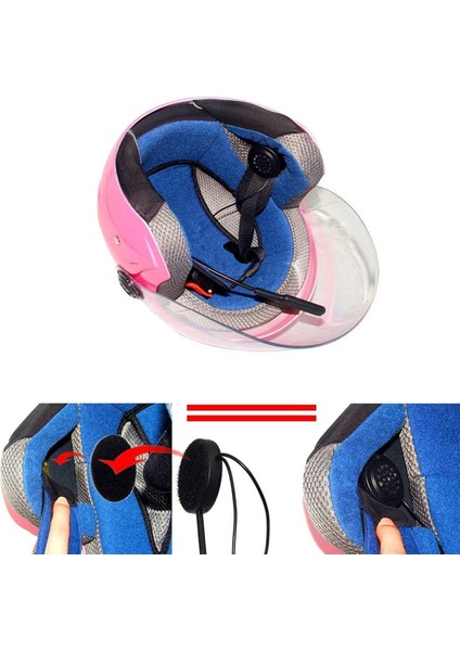Motorsiklet Bluetooth Kask Kulaklığı Otomatik Cevaplama Yüksek Ses (Yurt Dışından) modelleri