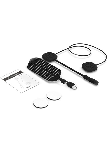 Motosiklet Kaskı Bluetooth 5.0 Kablosuz Mikrofonlu (Yurt Dışından)