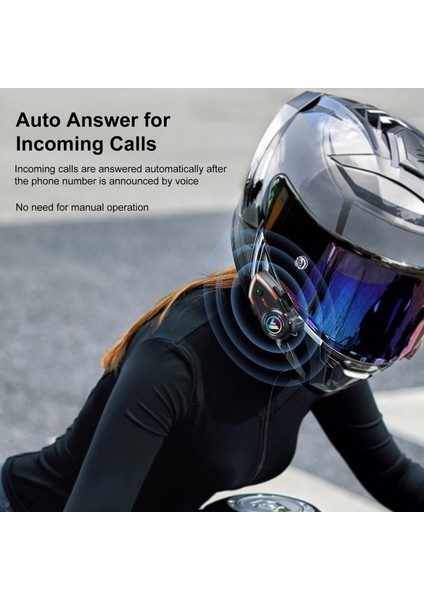 Motosiklet Intaram Helmet Bt Kulaklığı Çeşitli Kasklara Uyumlu (Yurt Dışından) indirimleri