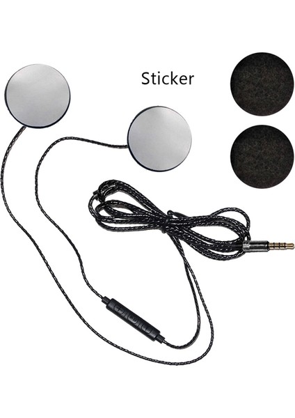 Kablolu Motosiklet Intaram Helmeti 3.5mm Elsiz Hd Mikrofon (Yurt Dışından) fırsatları