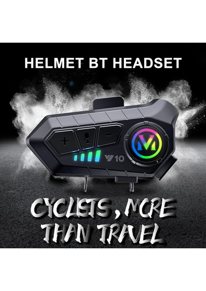 Y10 Motosiklet Intaram Sesli Kulaklık Bt5.3 Gürültü Eleyici (Yurt Dışından) fiyatları