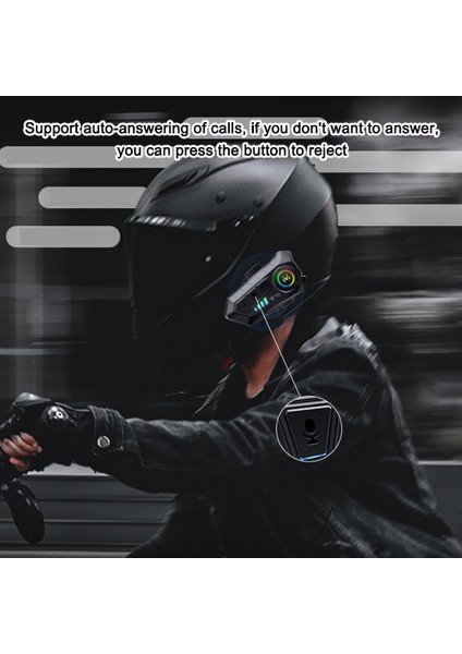 Motosiklet Kask Kulaklığı Bt5.3 Gürültü Azaltma Su Geçirmez (Yurt Dışından) fırsatları