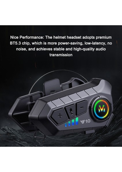 Motosiklet Kask Kulaklığı Bt5.3 Gürültü Azaltma Su Geçirmez (Yurt Dışından) indirimleri