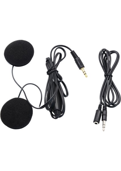 Motosiklet Kaskı Kulaklıkları Stereo Müzik Evrensel Kulaklıklar (Yurt Dışından)