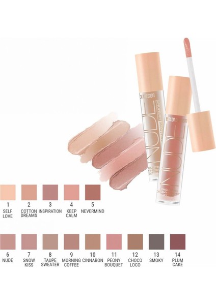 Nude Harmony Likit Göz Farı Ton:8 Taupe Sweater fırsatları