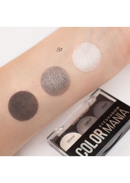 Colormania Renkli Göz Farı Ton:31 Grey fiyatları