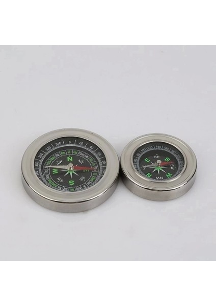 Yuvarlak Metal Kasa Pusula 80mm