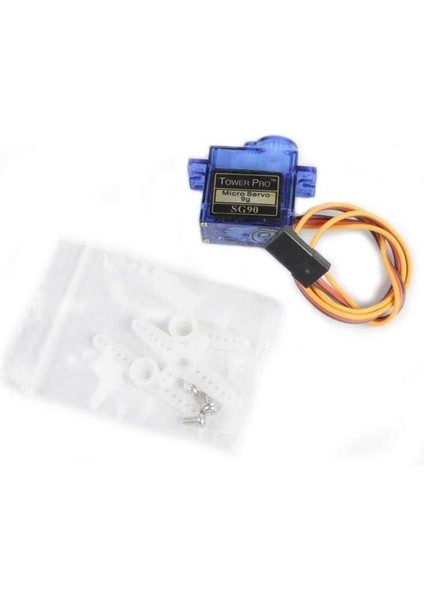 SG90 9g Servo Motor Mini Mikro Arduino Raspberry Pıc Rc Uçak Helikopter Uyum