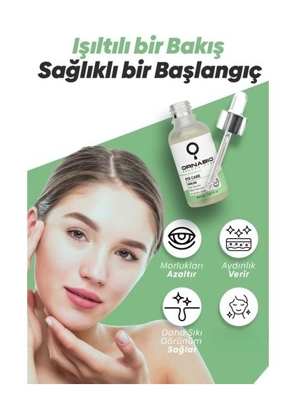 Göz Altı Bakım Serumu (Cafeine-Hyaluronicacid)30 ml